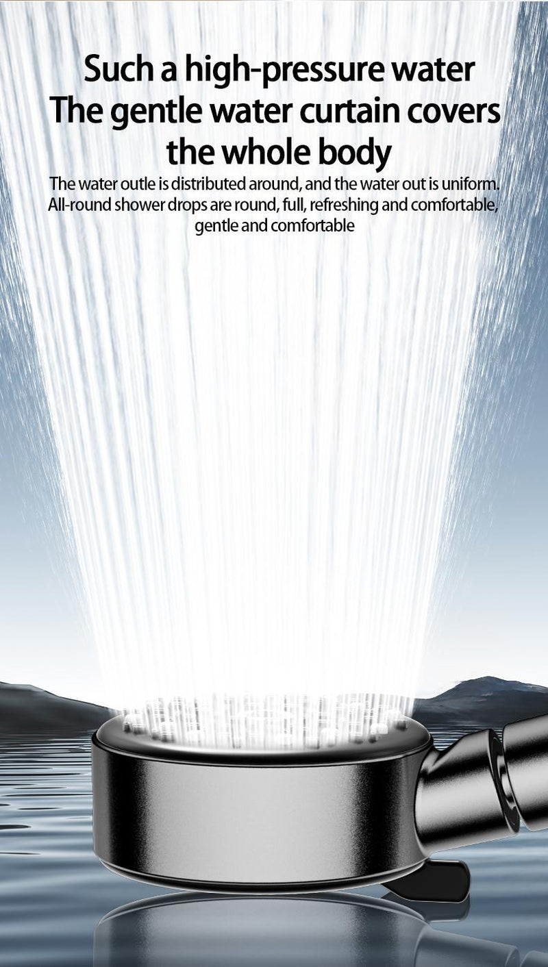 6-Function High-Pressure Shower Head
